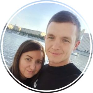 семейная пара в загородный дом